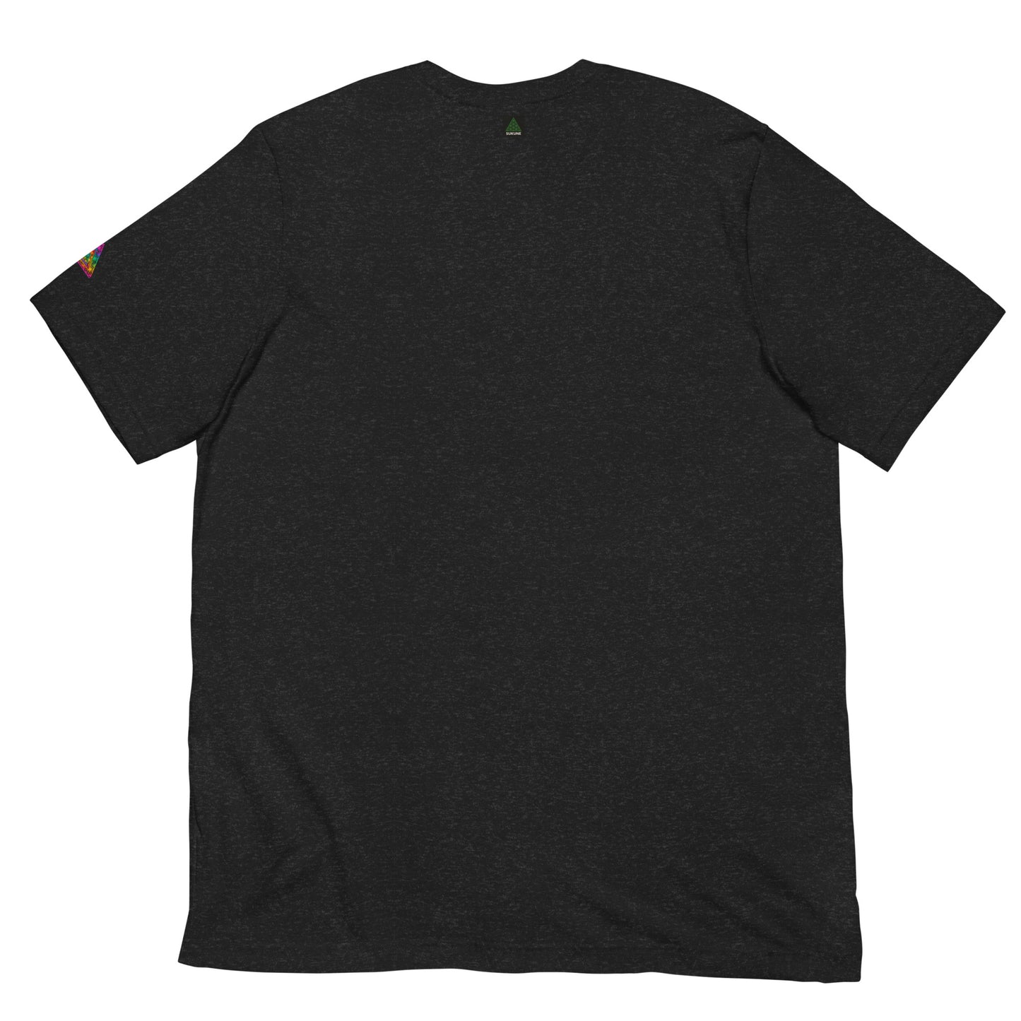 Hemp Pattern Triangle – "Faith" Kanji with Mythical Guardian Beast T-Shirt